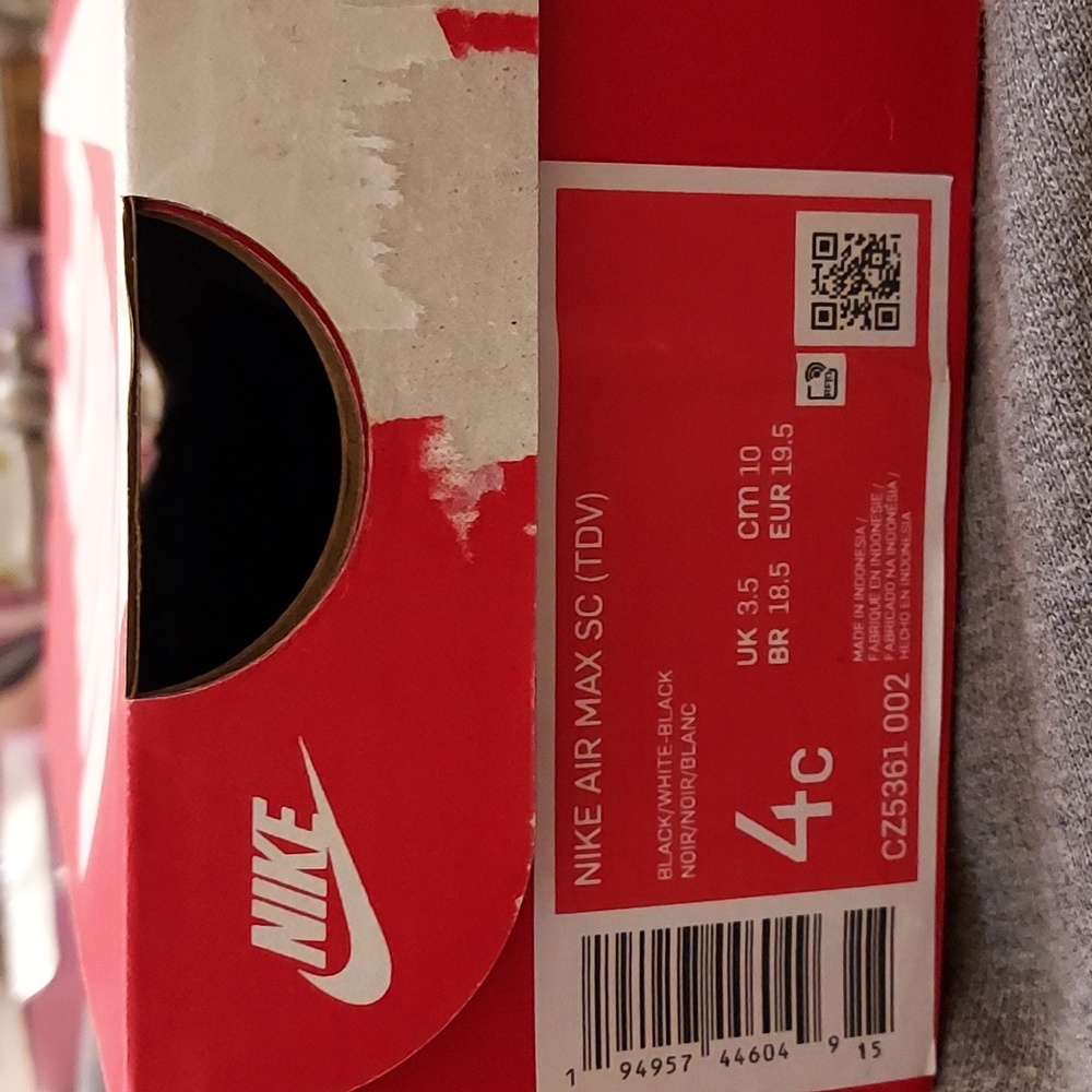 Toddler Nike Air Max Sc